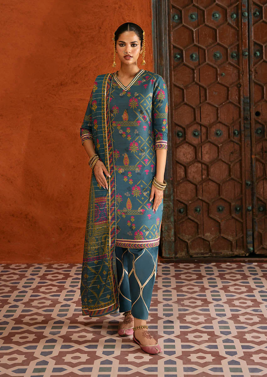 Bonanza Kiyaar - 3 Pc (WU3PPFS25ZA3) Satrangi Winter Collection 2025