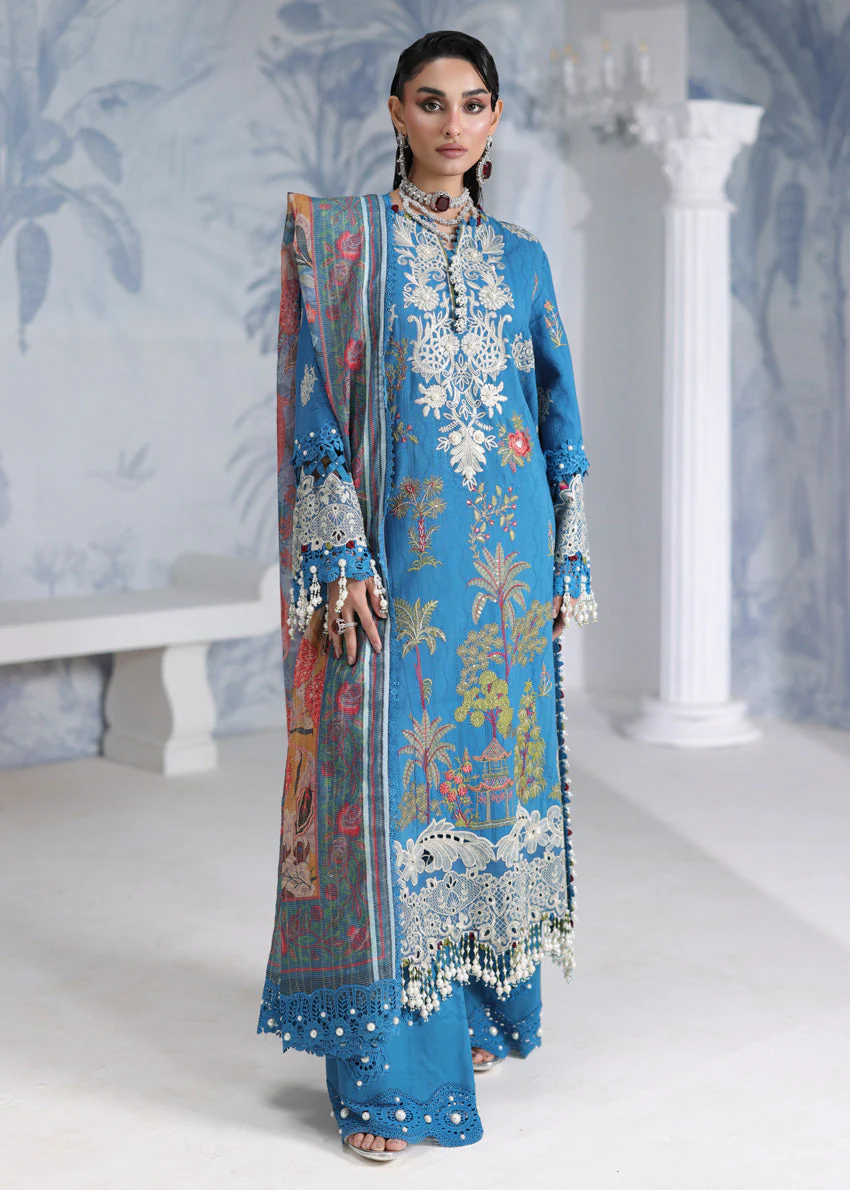 Bonanza Malhaar - 3 Pc (WUS25DE3085) Satrangi Winter Collection 2025