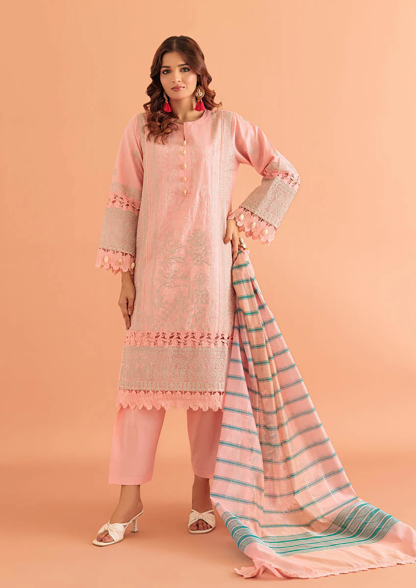 Bonanza Miraal - 3 Pc (WUS25E3048) Satrangi Winter Collection 2025