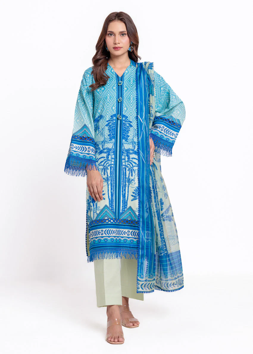 Bonanza Satrangi Blizzard - 2 Pc WUSDPBS25SO8S3 Winter Collection 2025