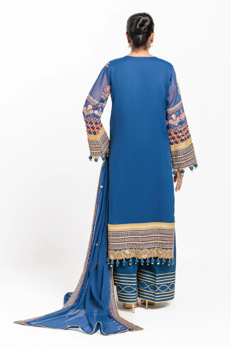 Bonanza Satrangi Blueblush - 3 Pc WUS25FE3083 Winter Collection 2025 - Image 2
