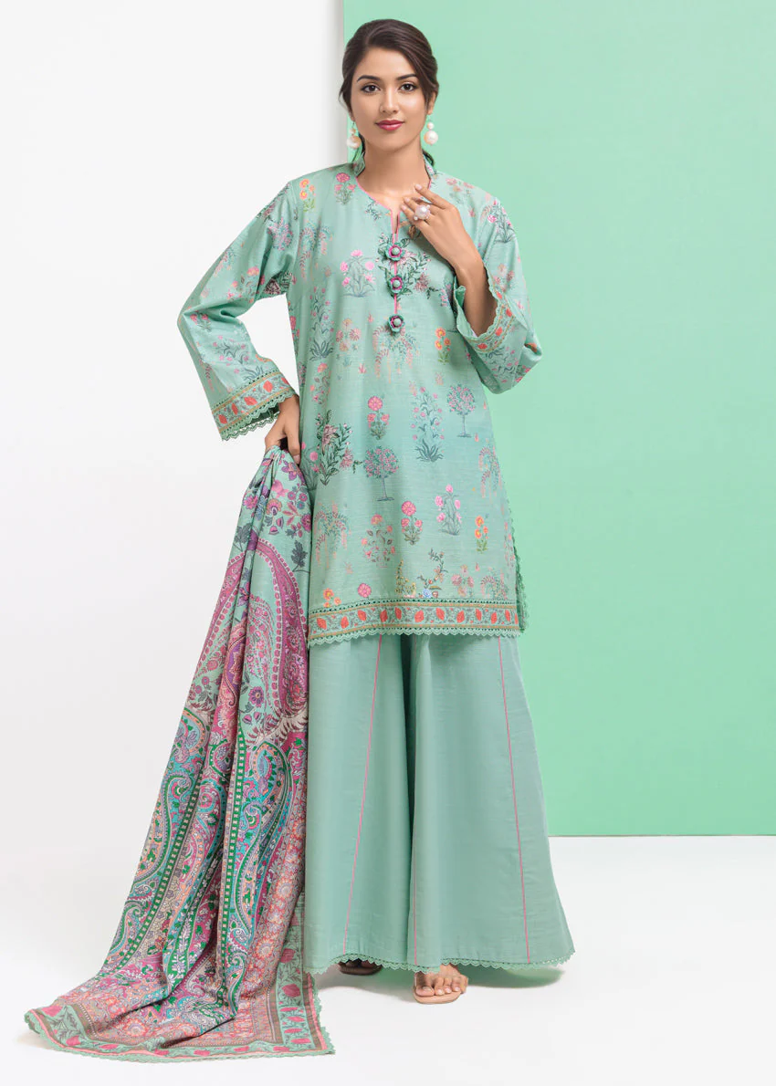 Bonanza Satrangi Capri - 3 Pc WU3PPBW25SO9O18 Winter Collection 2025