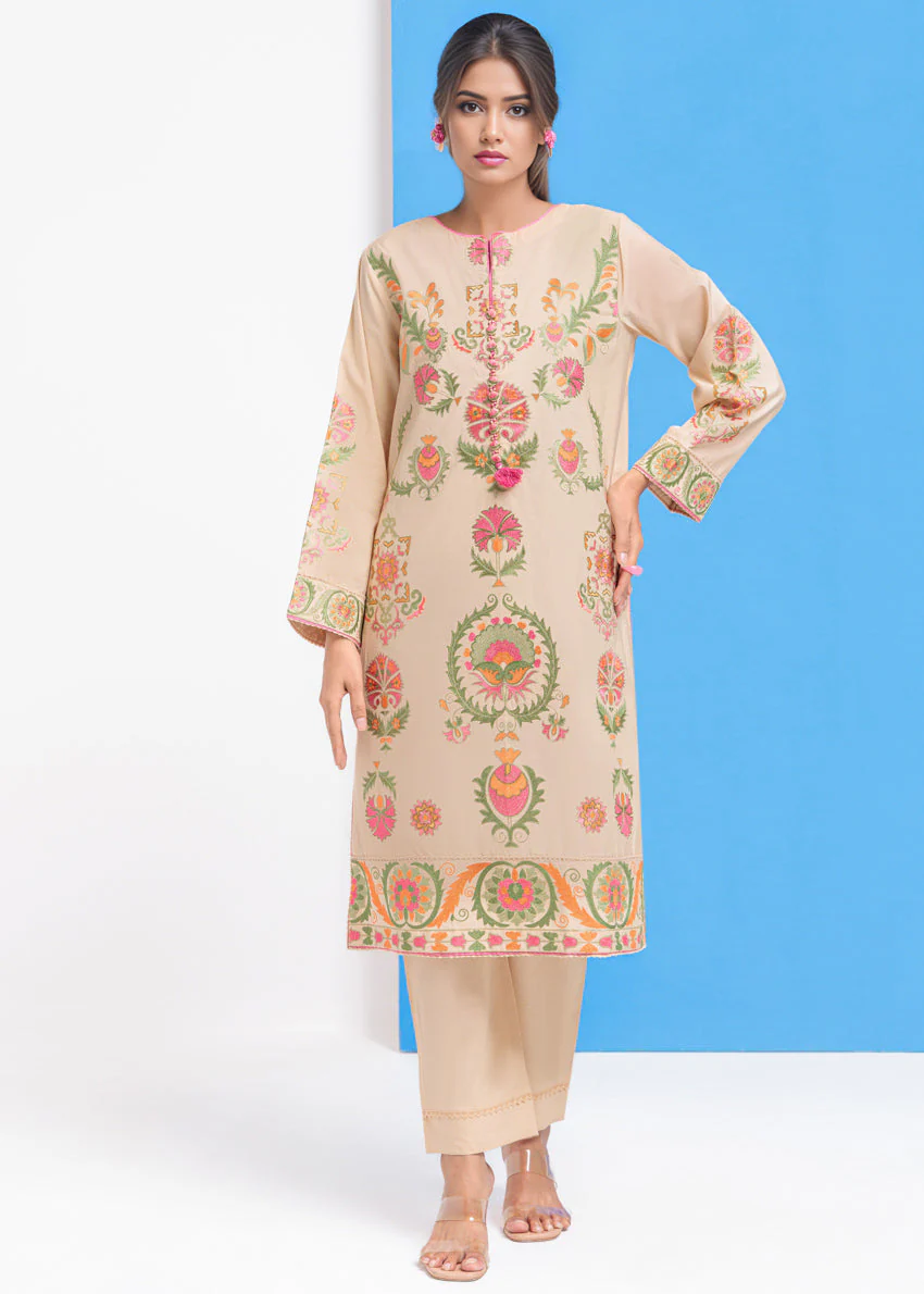 Bonanza Satrangi Caramel WPS25SE2045 Ready To Wear 2025