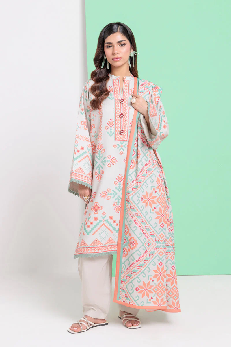 Bonanza Satrangi Dearl - 2 Pc WUSDPBW25LI9O2 Winter Collection 2025