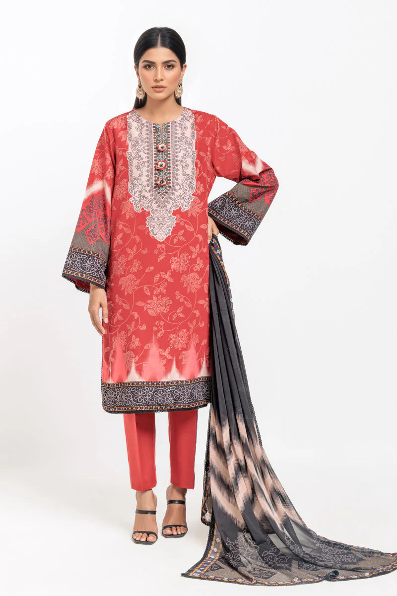 Bonanza Satrangi Desert - 3 Pc WU3PPBS25SO7A33 Winter Collection 2025