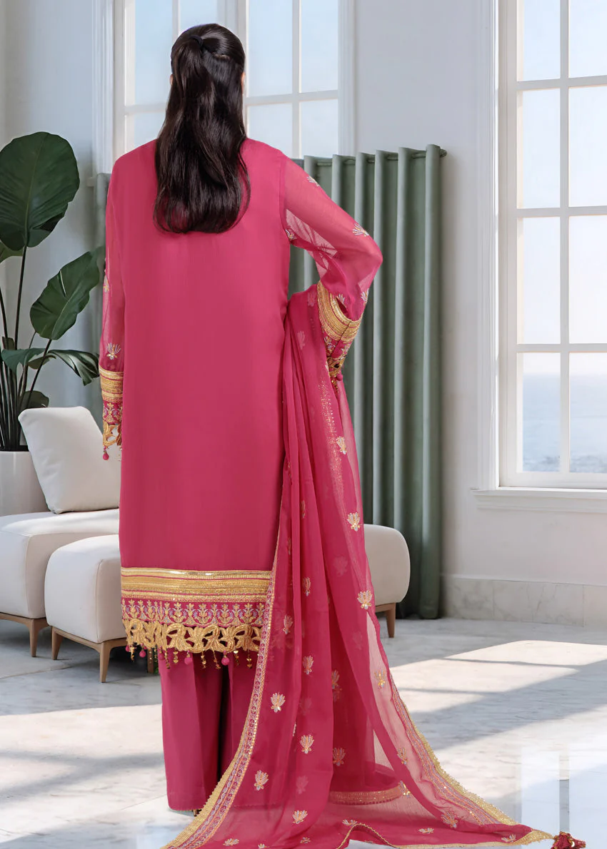 Bonanza Satrangi Dusty Rose - 3 Pc WUS25FE3065 Winter Collection 2025 - Image 2