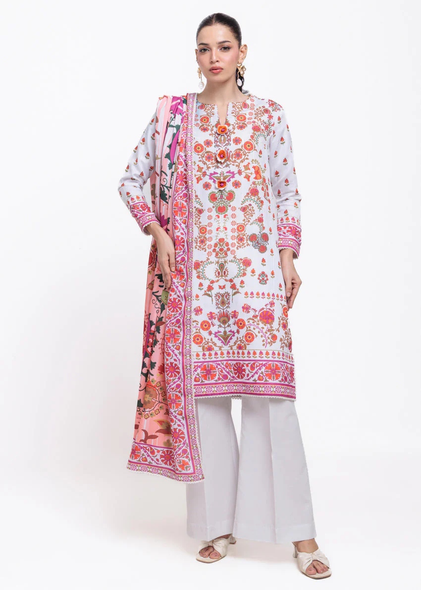 Bonanza Satrangi Folk Legacy - 3 Pc WU3PPBW25SO9O34 Winter Collection 2025