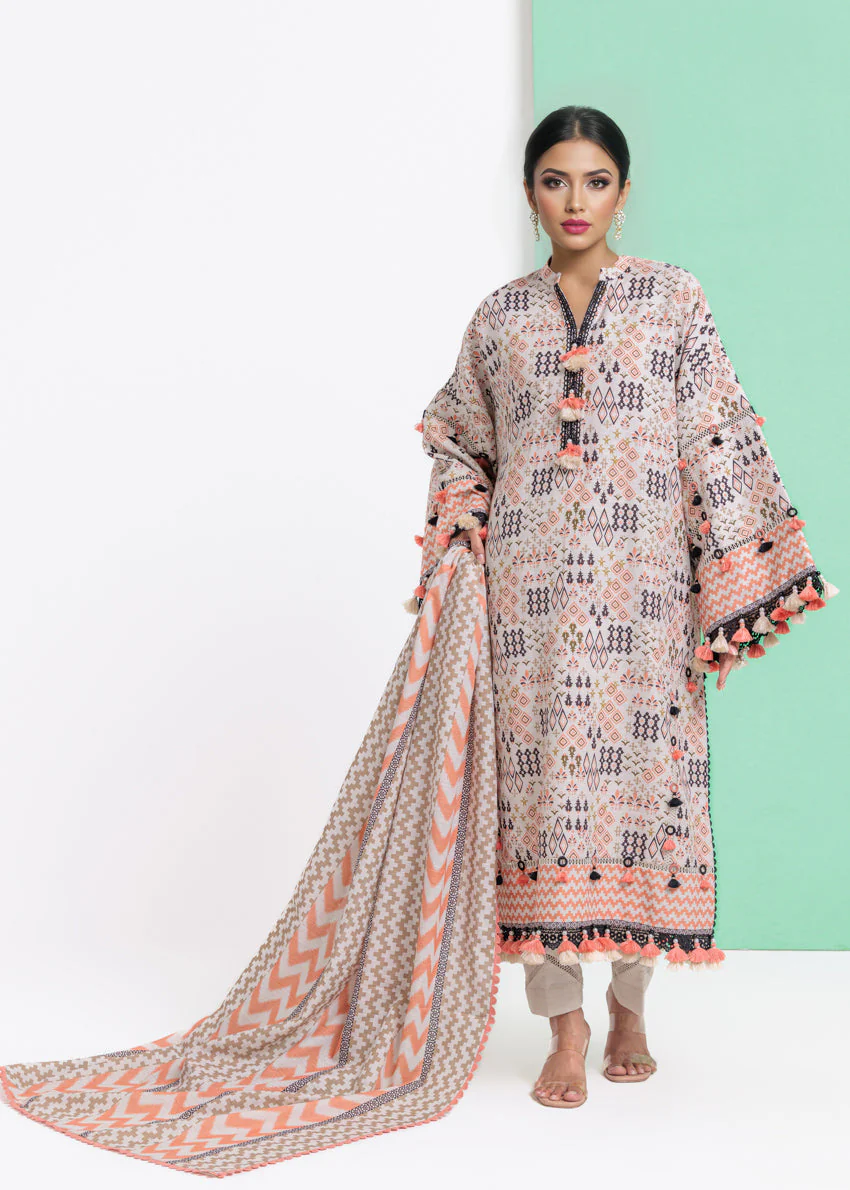 Bonanza Satrangi Galaxy - 3 Pc WU3PPBW25LI9O52 Winter Collection 2025
