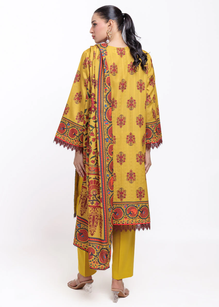 Bonanza Satrangi Gul-E-Dawadi - 3 Pc WU3PPBW25SO9O41 Winter Collection 2025 - Image 2