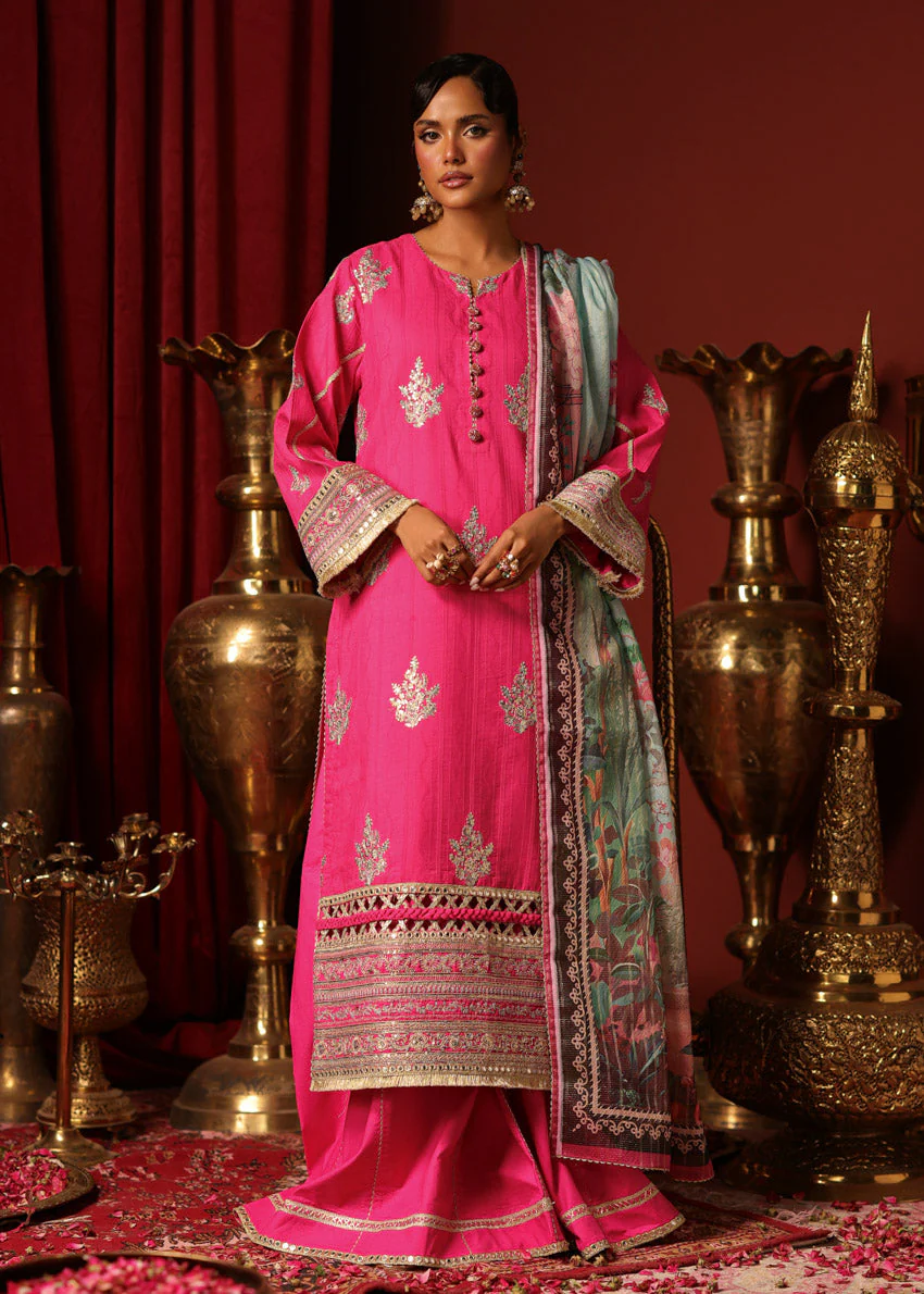 Bonanza Satrangi Gul-E-Dawadi - 3 Pc WUS25DE3084 Winter Collection 2025
