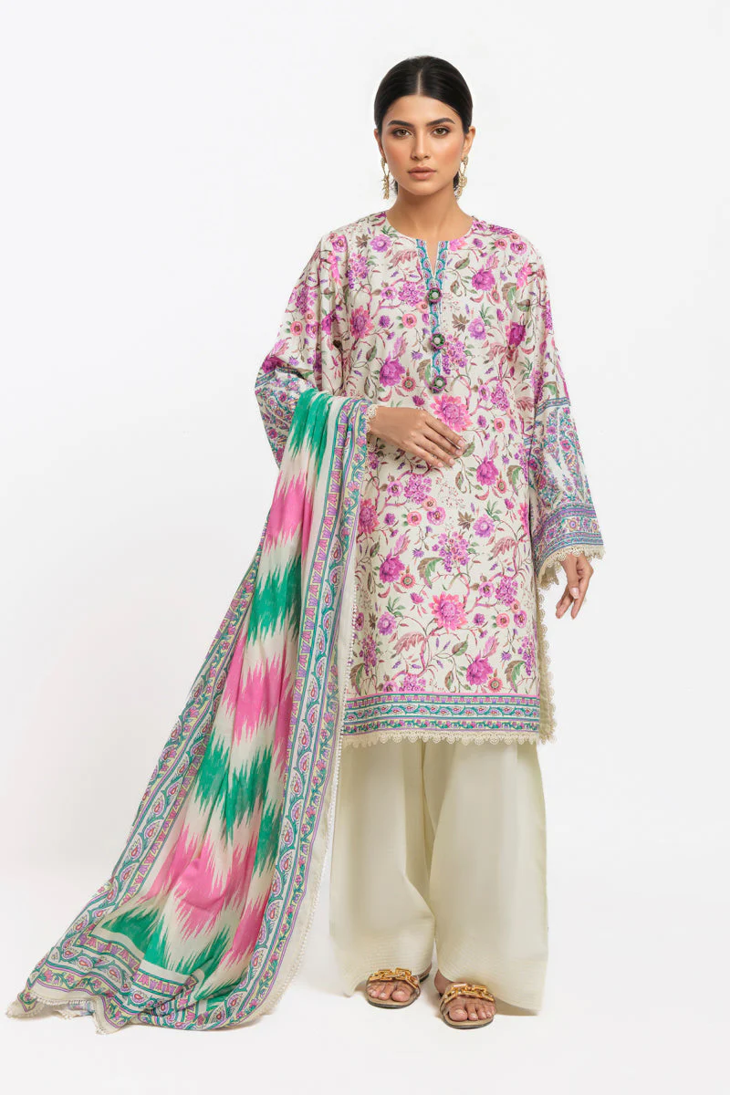Bonanza Satrangi Heritage - 3 Pc WU3PPBS25SO8S12 Winter Collection 2025