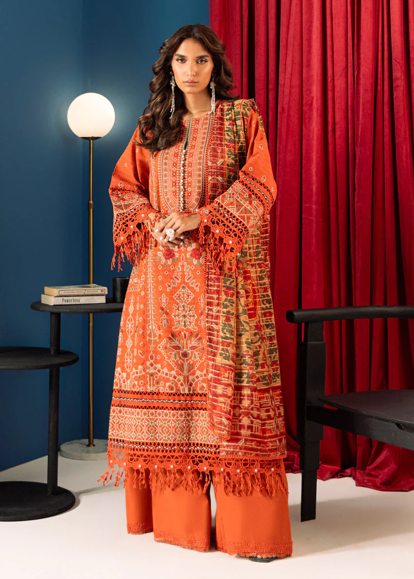 Bonanza Satrangi Heritage - 3 Pc WUS25DE3153 Winter Collection 2025