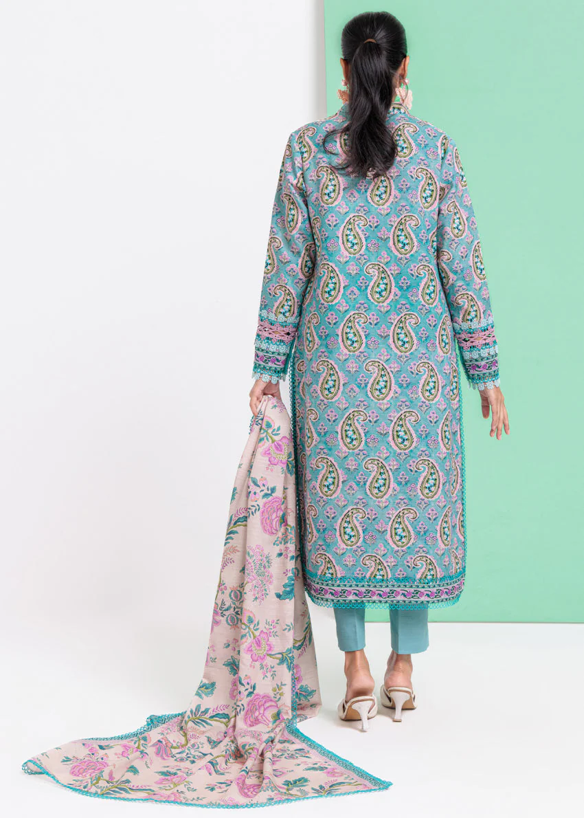 Bonanza Satrangi Jade Elvy - 3 Pc WU3PPBS25LI8S18 Winter Collection 2025 - Image 2