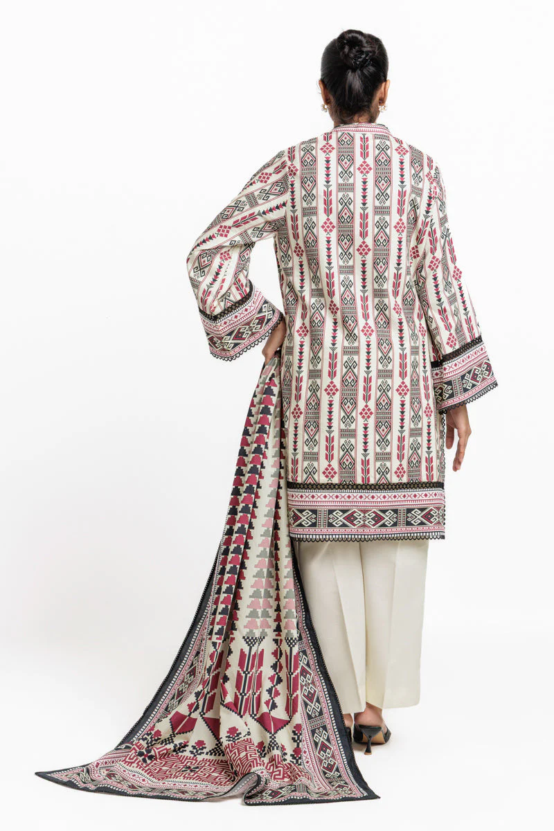 Bonanza Satrangi Khaki - 2 Pc WUSDPBW25SO9O3 Winter Collection 2025 - Image 2