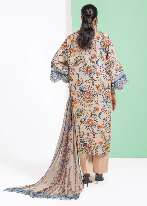 Bonanza Satrangi Medallion - 3 Pc WU3PPBW25LI9O27 Winter Collection 2025 - Image 2