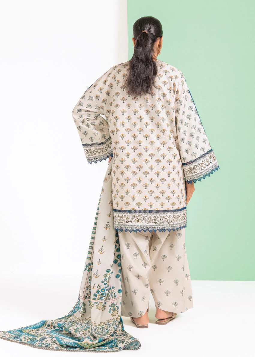 Bonanza Satrangi Mughal Bloom - 3 Pc WU3PPBS25LI8S5 Winter Collection 2025 - Image 2