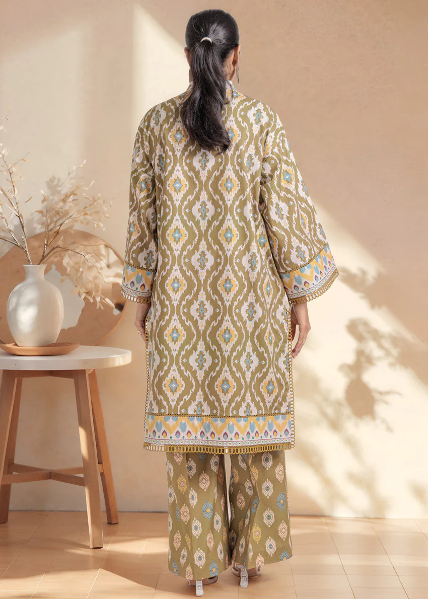 Bonanza Satrangi Olives - 2 Pc WUSTPBS25SO8S7 Winter Collection 2025 - Image 2
