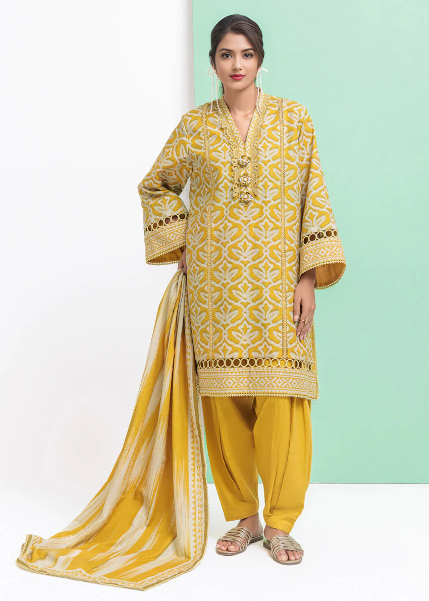 Bonanza Satrangi Ornamesh - 3 Pc WU3PPBS25LI8S20 Winter Collection 2025