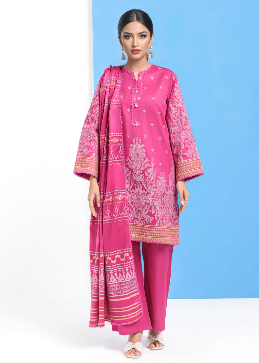 Bonanza Satrangi Pink WPS25JD3064 Ready To Wear 2025