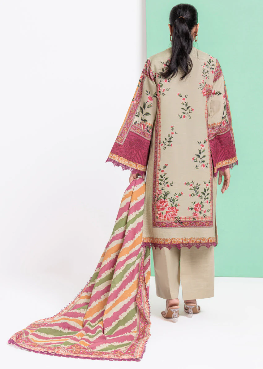 Bonanza Satrangi Salsa Rosa - 3 Pc WU3PPBW25SO9O5 Winter Collection 2025 - Image 2