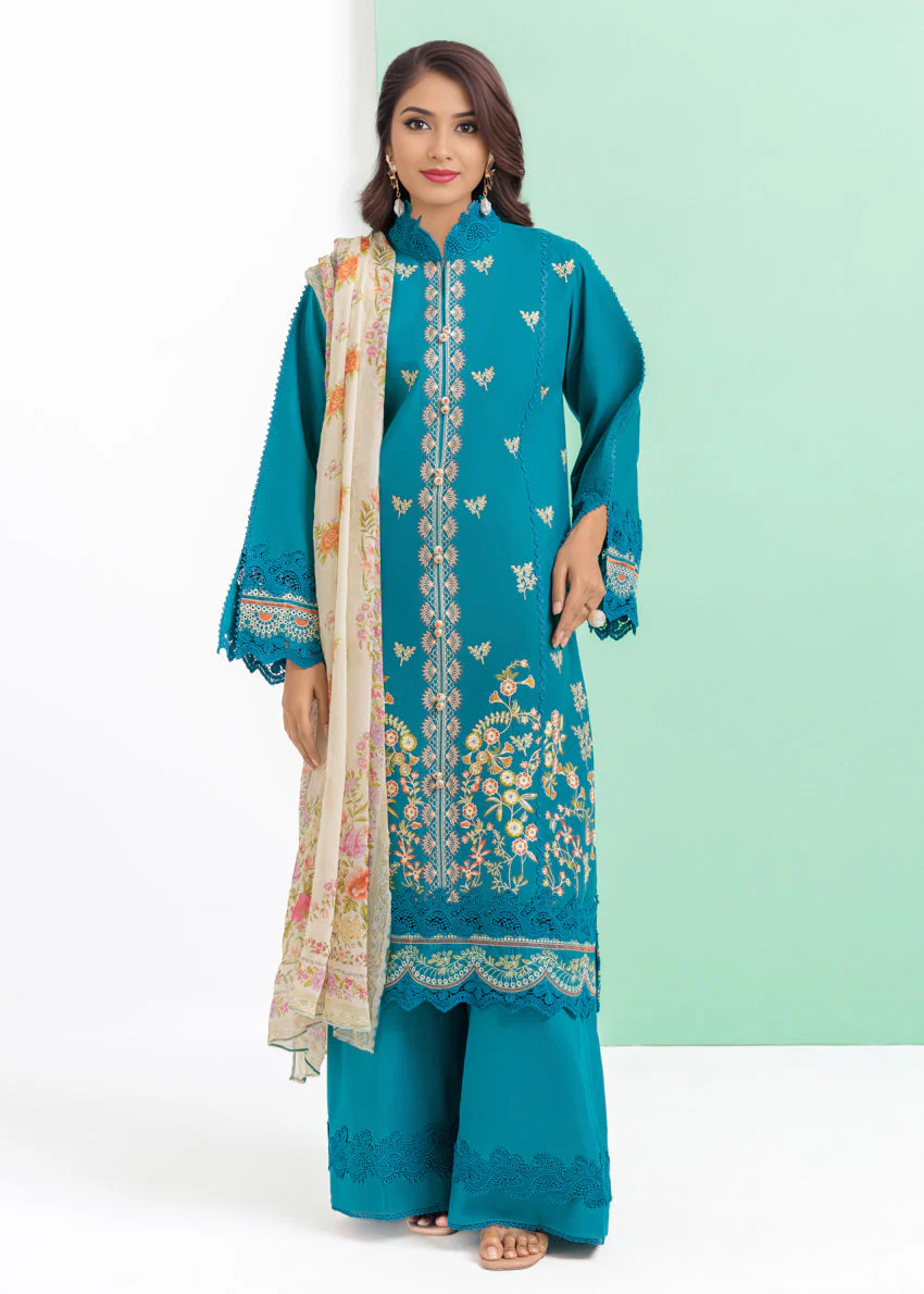 Bonanza Satrangi Sea Breeze - 3 Pc WUS25DE3148 Winter Collection 2025