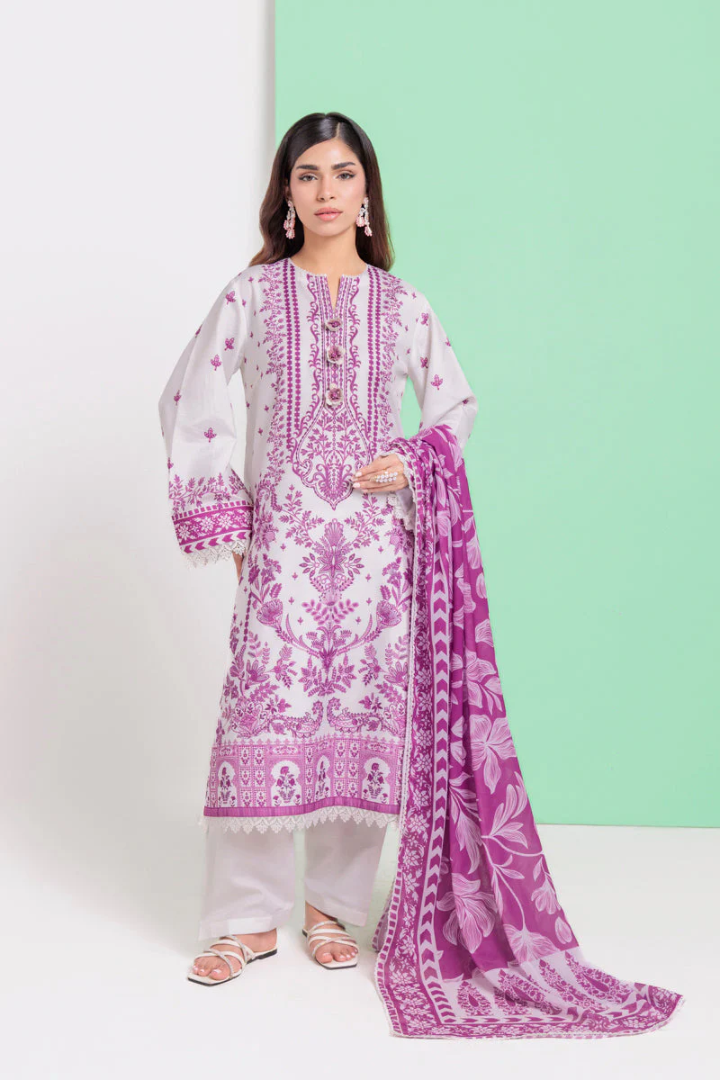 Bonanza Satrangi Selene - 3 Pc WU3PPBS25SO8S10 Winter Collection 2025