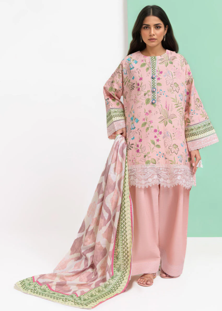 Bonanza Satrangi Trellis - 3 Pc WU3PPBW25KA9O17 Winter Collection 2025