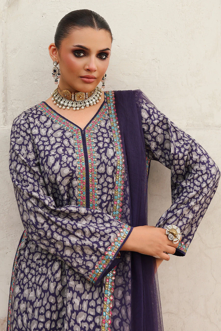 Charizma CMA-5-121A Mi Amour Farshi Shalwar 2025 - Image 2