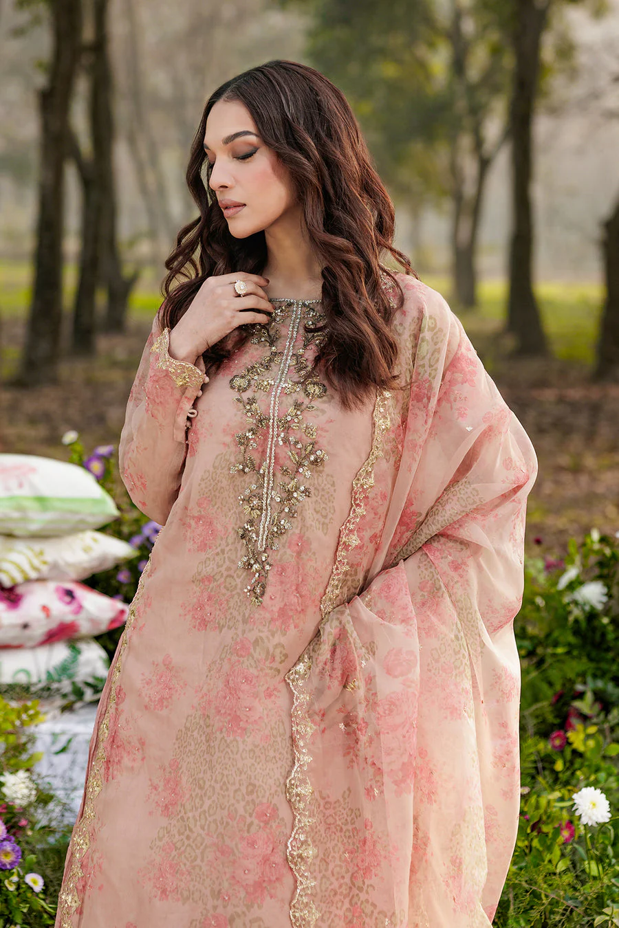 Charizma CMA-6-074 Eid Luxury Pret 2026 - Image 2