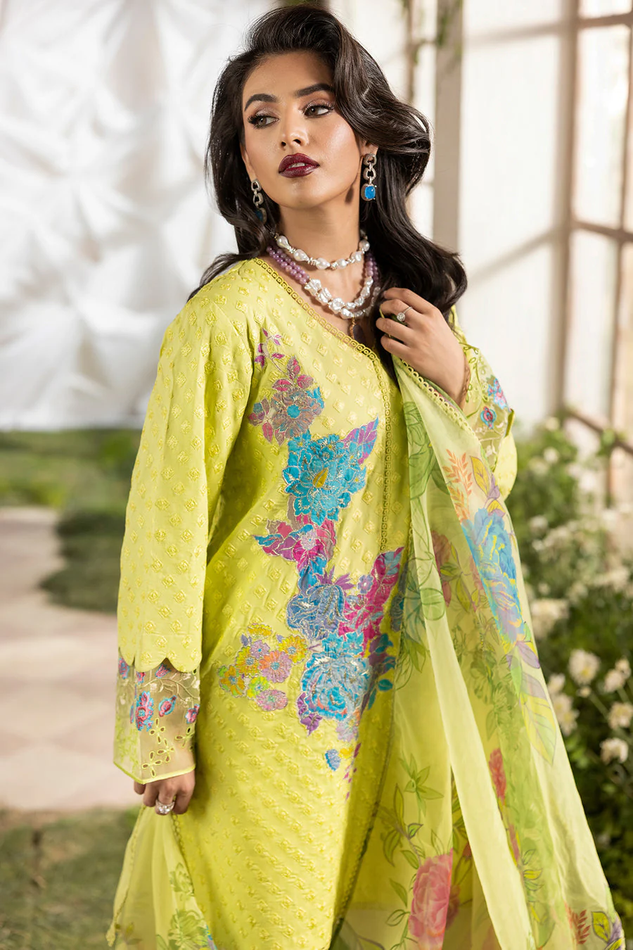 Charizma CMA-6-122 Niche Chikankari Collection 0 - Image 2