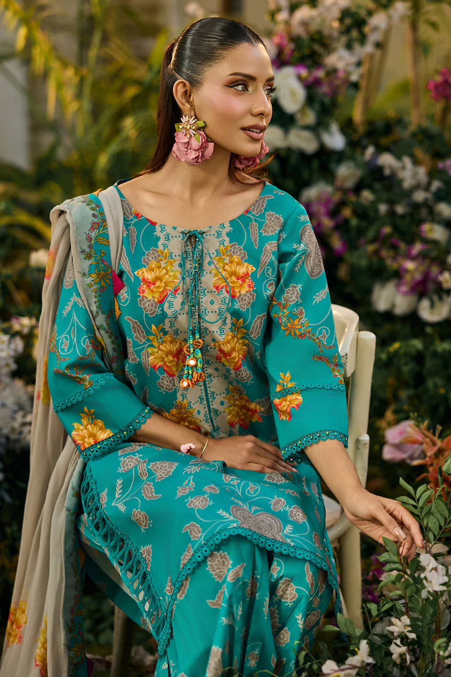 Charizma CP6-12 Printed Lawn C-Print Vol 2 2026 - Image 2