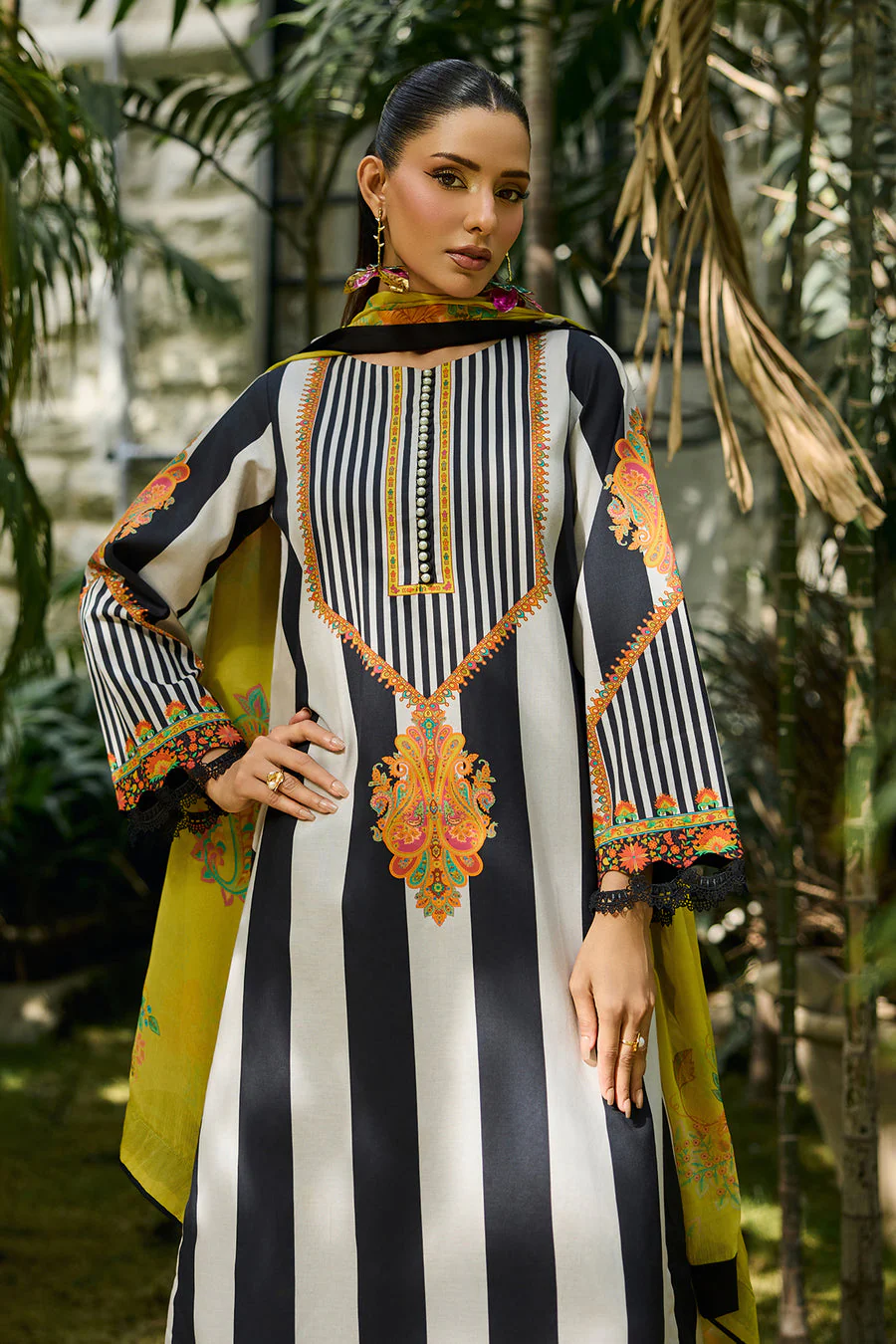 Charizma CP6-14 Printed Lawn C-Print Vol 2 2026 - Image 2