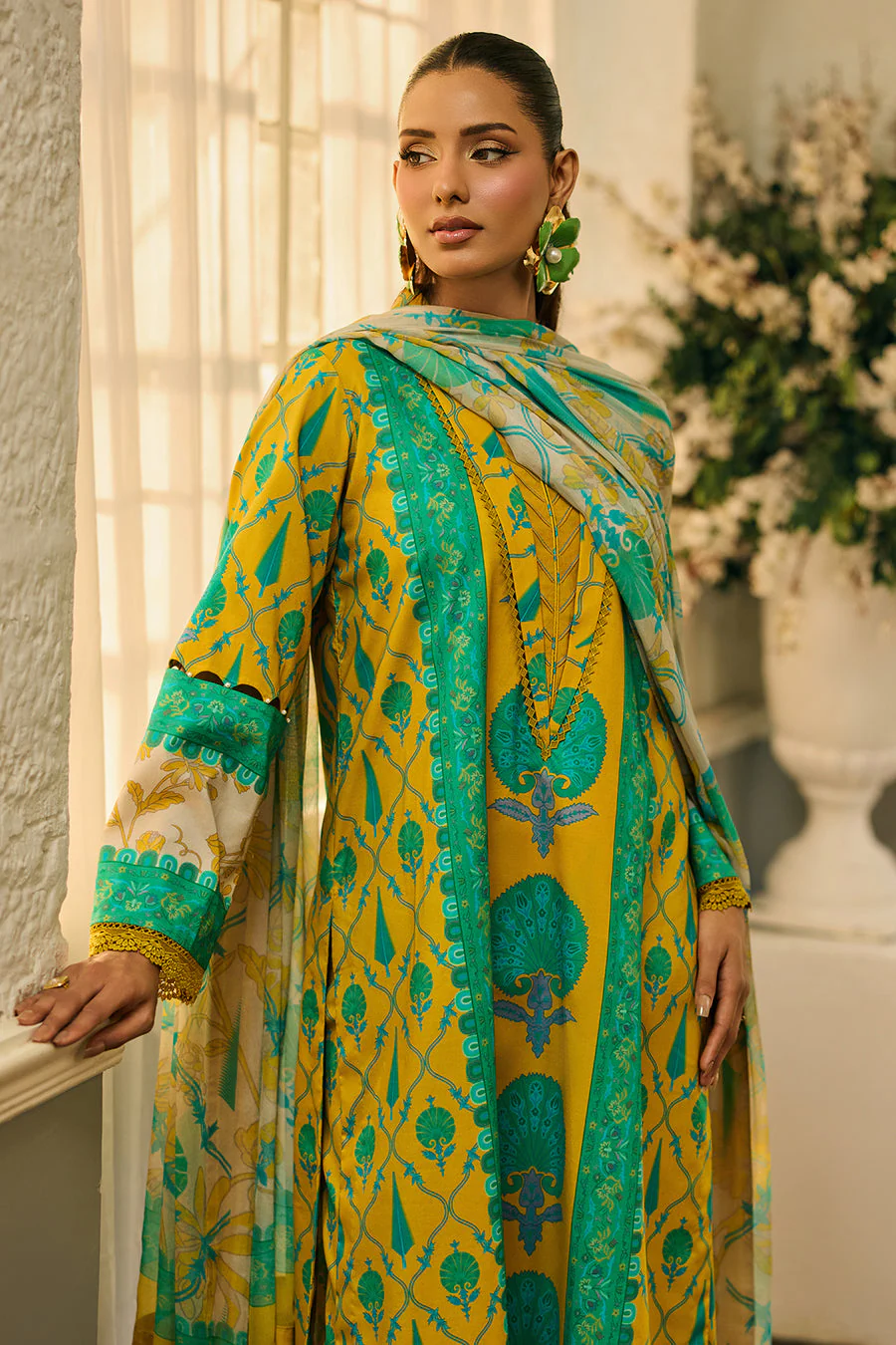 Charizma CP6-15 Printed Lawn C-Print Vol 2 2026 - Image 2