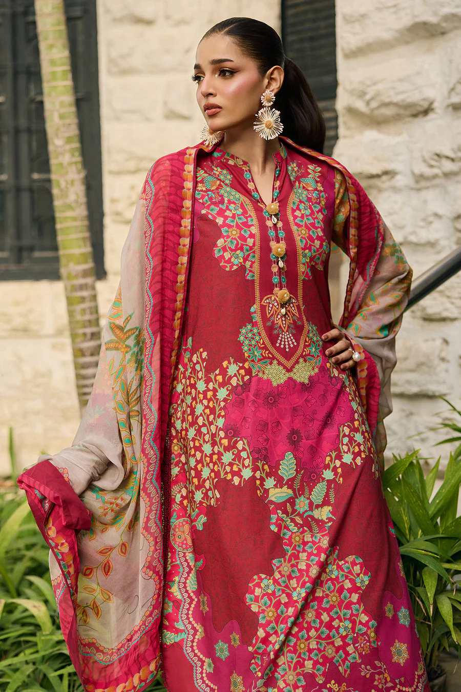 Charizma CP6-16 Printed Lawn C-Print Vol 2 2026 - Image 2