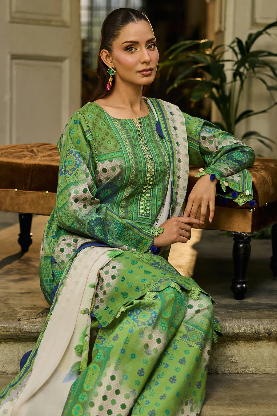Charizma CP6-17 Printed Lawn C-Print Vol 2 2026 - Image 2