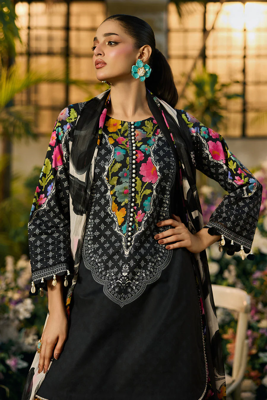 Charizma CP6-18 Printed Lawn C-Print Vol 2 2026 - Image 2