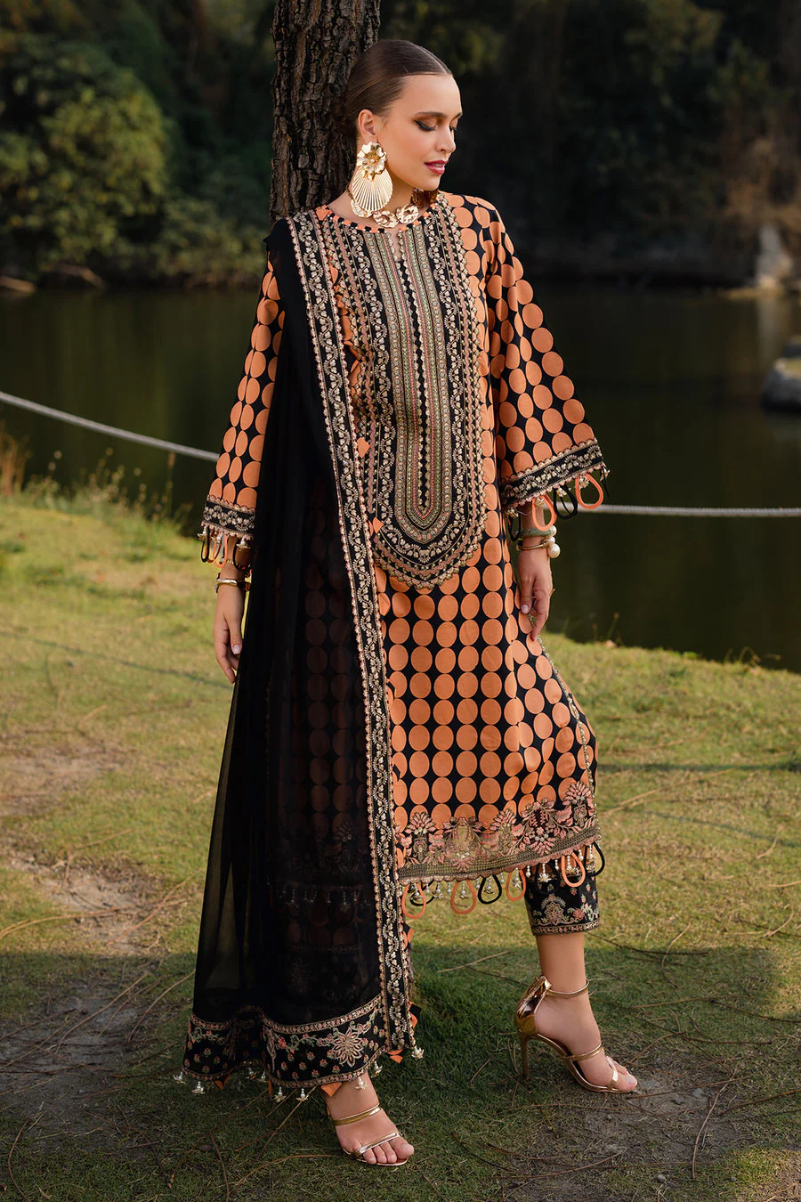 Charizma CQ5-02 Qara Festive Edit Lawn 2025