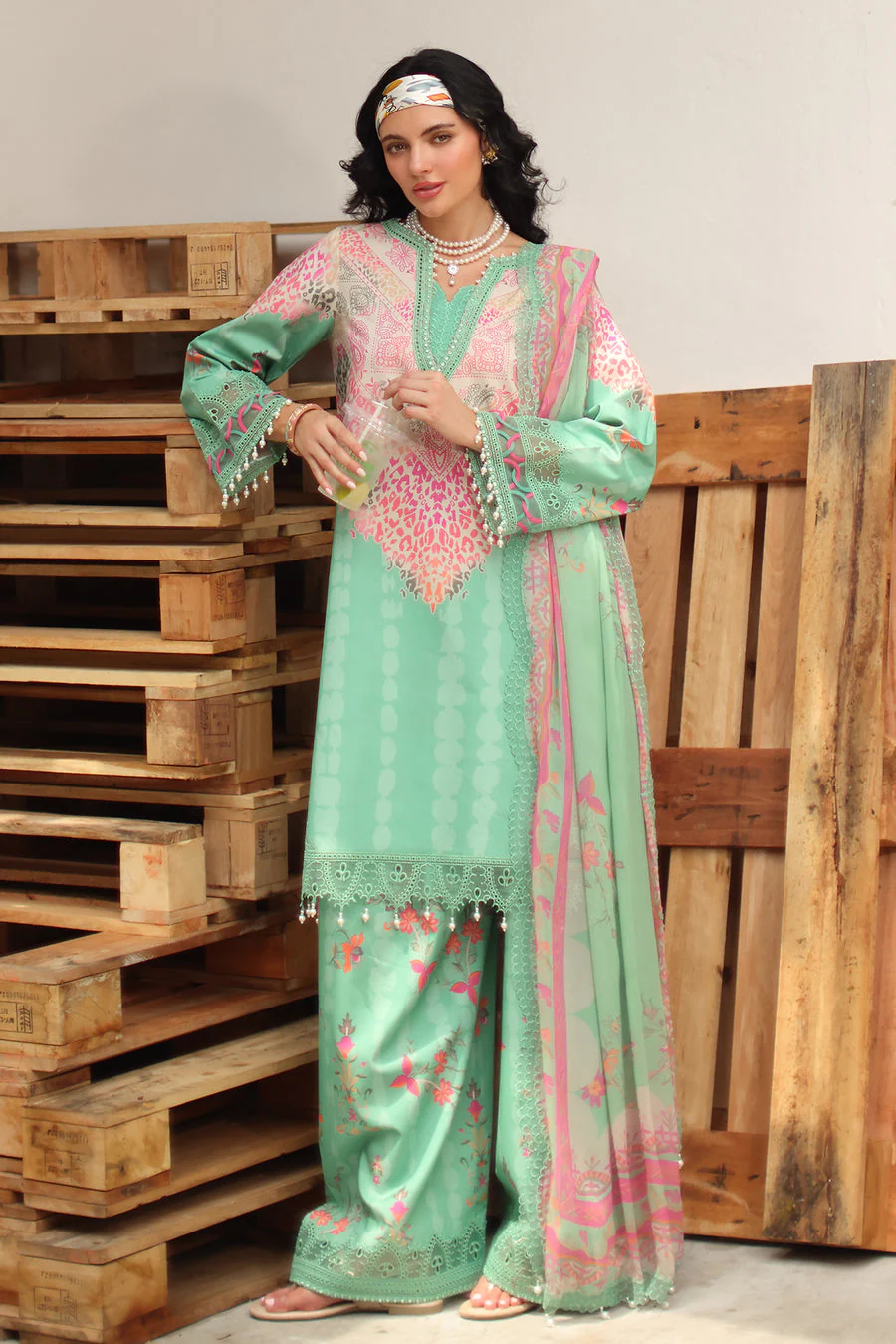Charizma CS6-05 Signature Lawn Collection 0 - Image 2