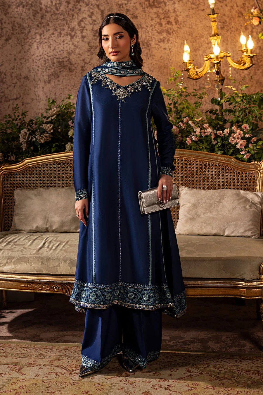Charizma Midnight Mina Kashif Loona Chiffon Collection 2025