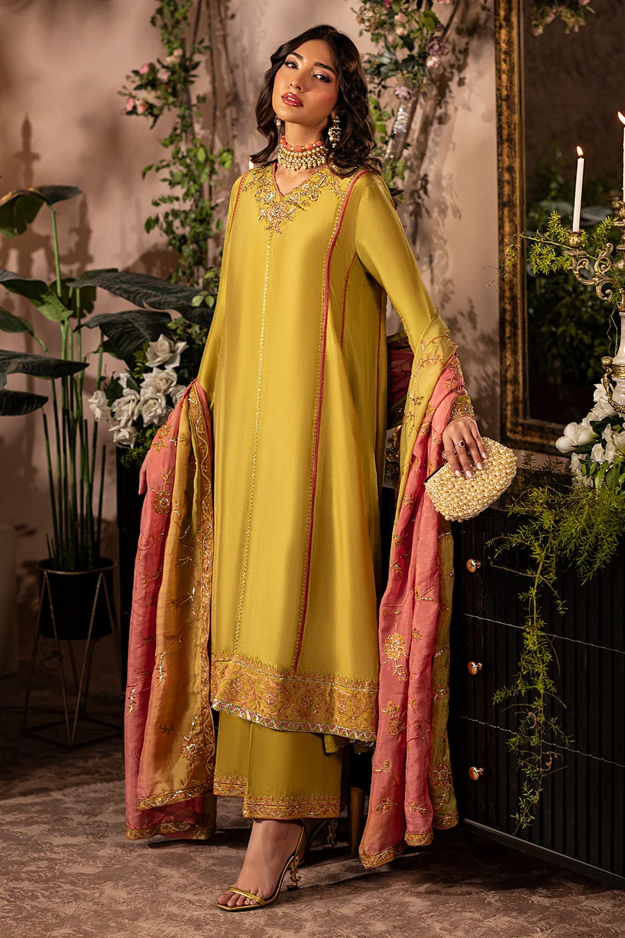 Charizma Topaz Mina Kashif Loona Chiffon Collection 2025 - Image 2