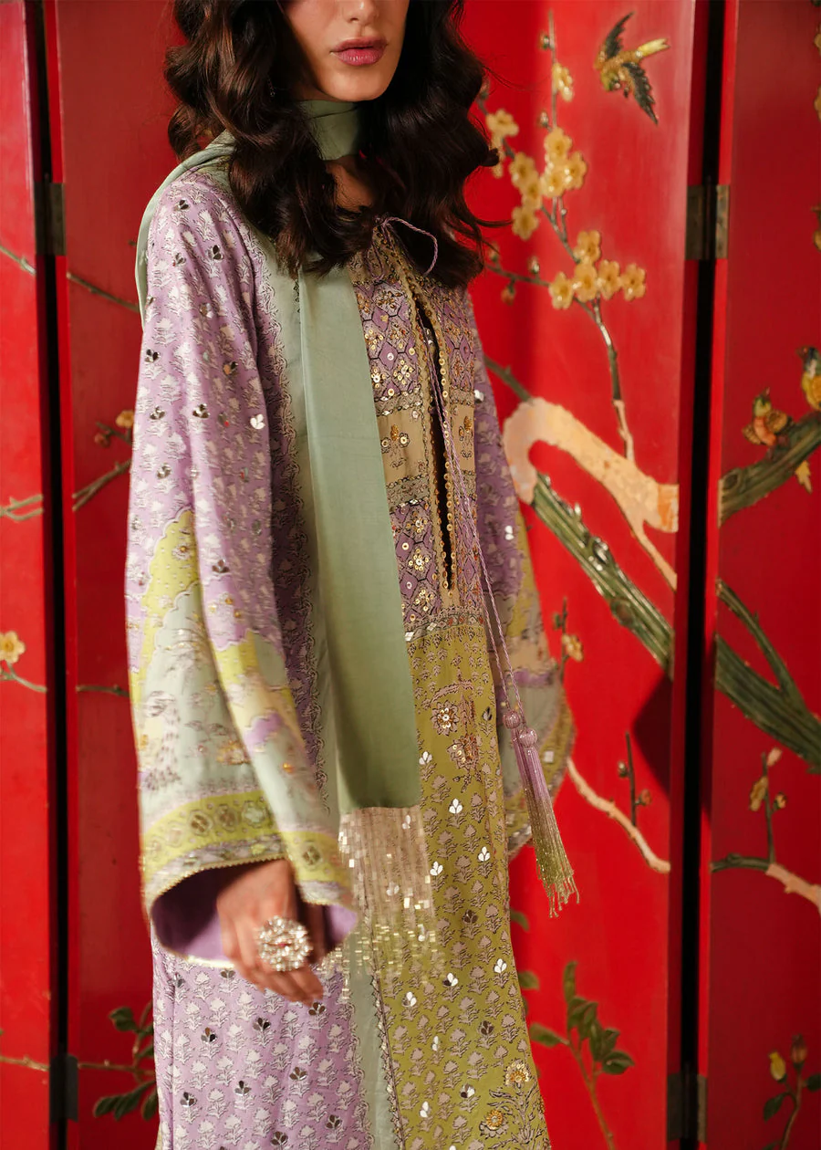 Crimson Jhilmil - Lilac Eid Prints 2026 - Image 2