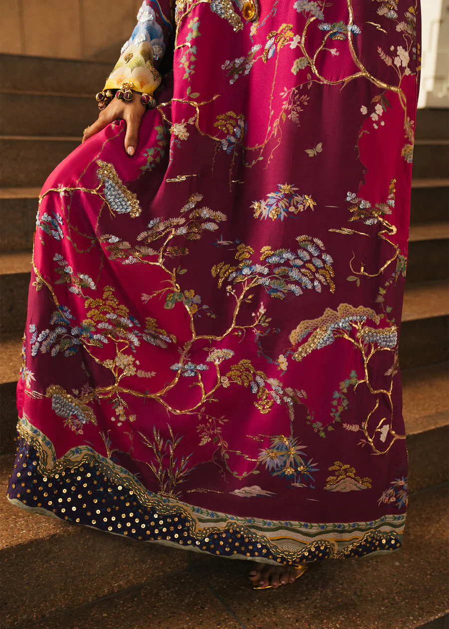 Crimson Laila - Plum Eid Prints 2026 - Image 2