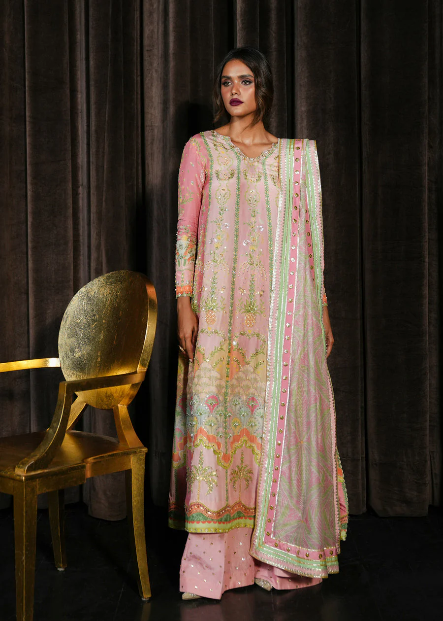 Crimson Rangralli - Candy Eid Prints 2026
