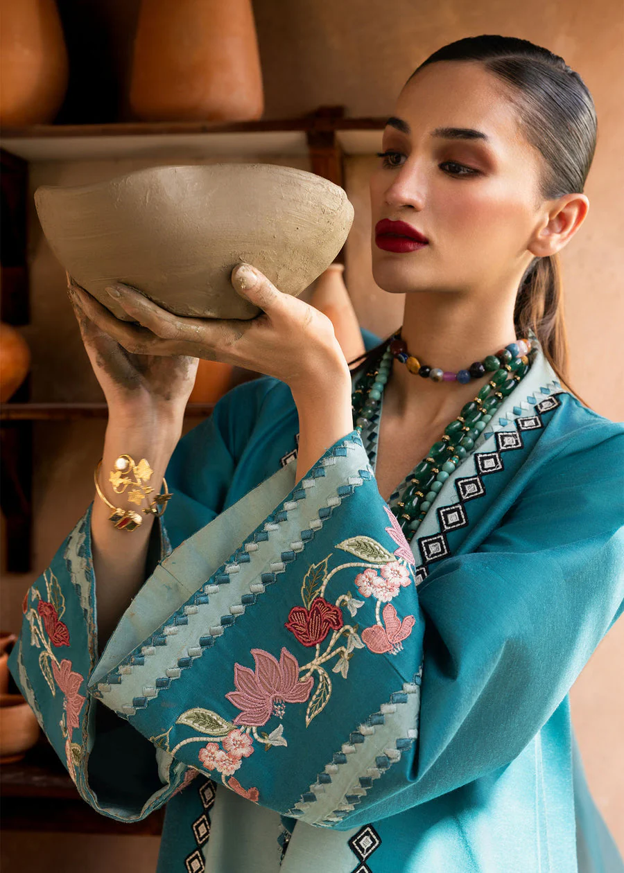 Crimson Rani Vogue(Turquoise) Mitti - Winter Prets 2025 - Image 2