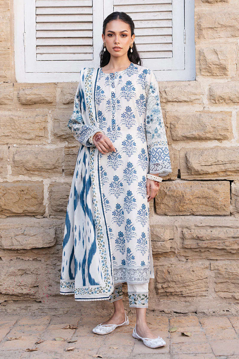 Cross Stitch Astral Garden Eid Lawn Collection 2025