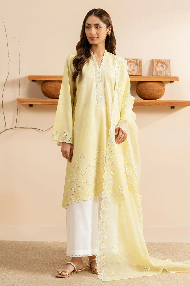 Cross Stitch Citrine Trinket Eid Lawn Collection 2025