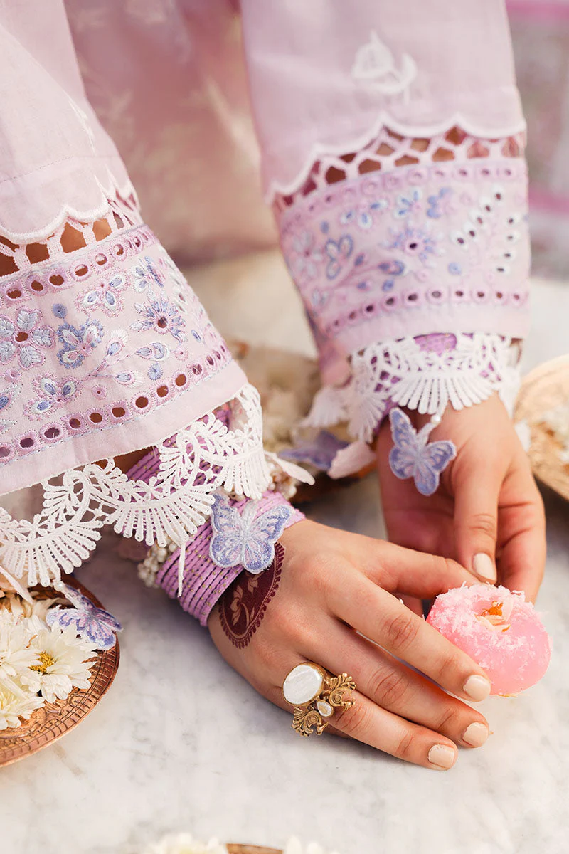 Cross Stitch Dusky Lavender Eid Lawn Collection 2025 - Image 2