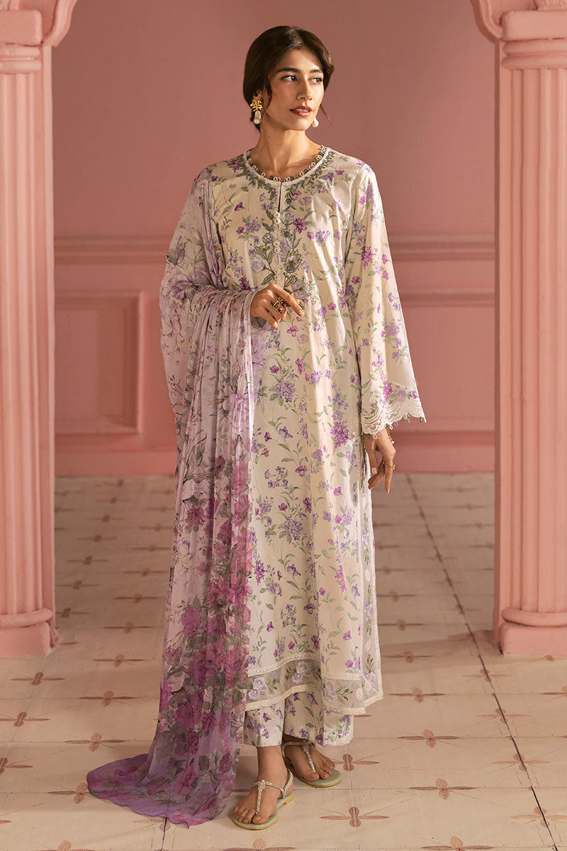 Cross Stitch Lilac Bloom Premium Lawn 2025