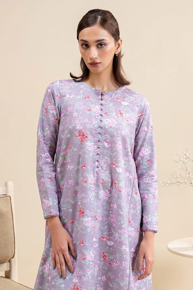 Cross Stitch Mauve Haze Daily Khaddar Linen Collection 2025
