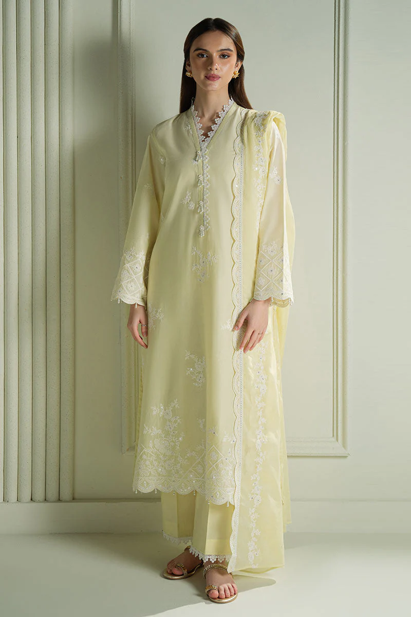 Cross Stitch Misty Haze Mahiri Embroidered Lawn 2025
